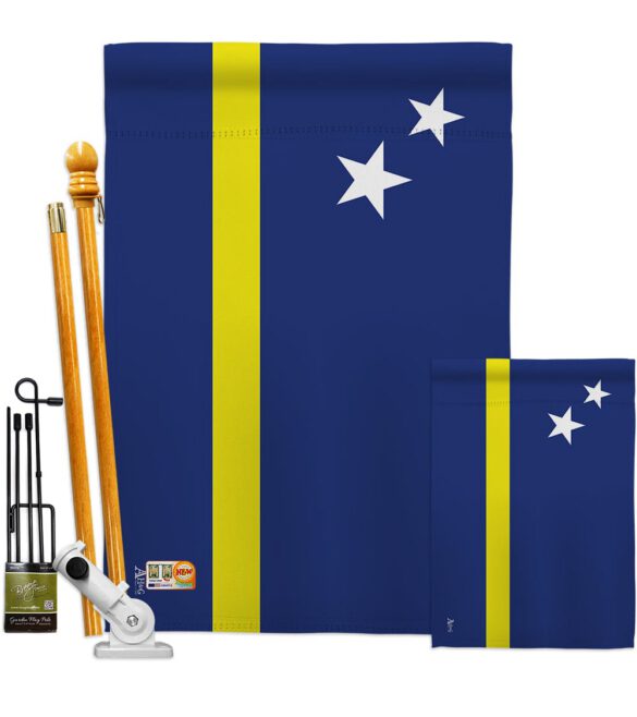 Curacao - Nationality Flags of the World Vertical Impressions Decorative Flags HG140063 Made In USA - Image 6