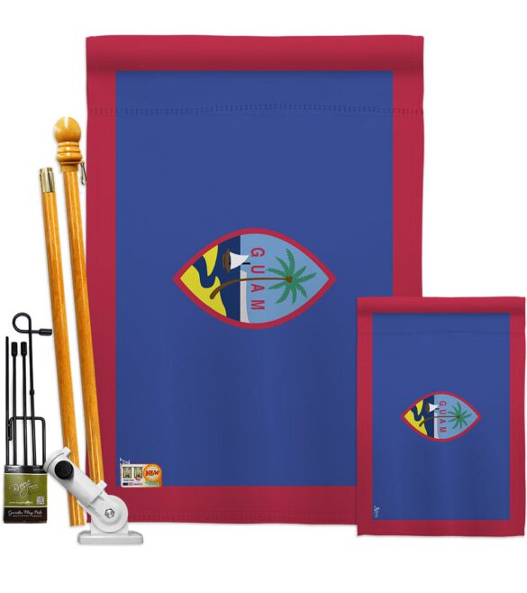 Guam - Nationality Flags of the World Vertical Impressions Decorative Flags HG140097 Made In USA - Image 6