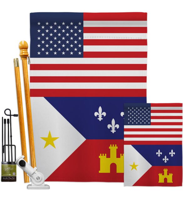 Acadiana US - Nationality Flags of the World Vertical Impressions Decorative Flags HG140273 Made In USA - Image 7