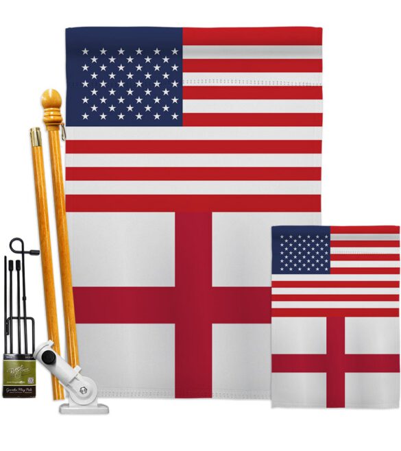 England US Friendship - Nationality Flags of the World Vertical Impressions Decorative Flags HG140368 Made In USA - Image 6
