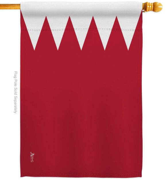 Bahrain - Nationality Flags of the World Vertical Impressions Decorative Flags HG140021 Made In USA - Image 3