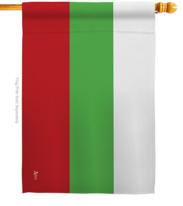 Bulgaria - Nationality Flags of the World Vertical Impressions Decorative Flags HG140040 Made In USA - Image 2