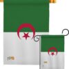 Algeria - Nationality Flags of the World Vertical Impressions Decorative Flags HG140005 Made In USA