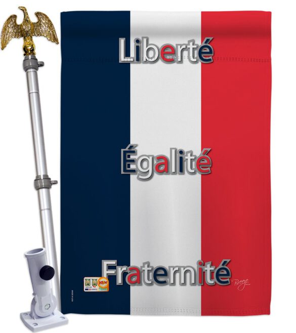 France - Nationality Flags of the World Vertical Impressions Decorative Flags HG108089 Made In USA - Image 13