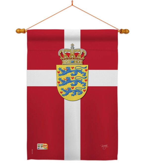 Denmark - Nationality Flags of the World Vertical Impressions Decorative Flags HG108093 Made In USA - Image 14