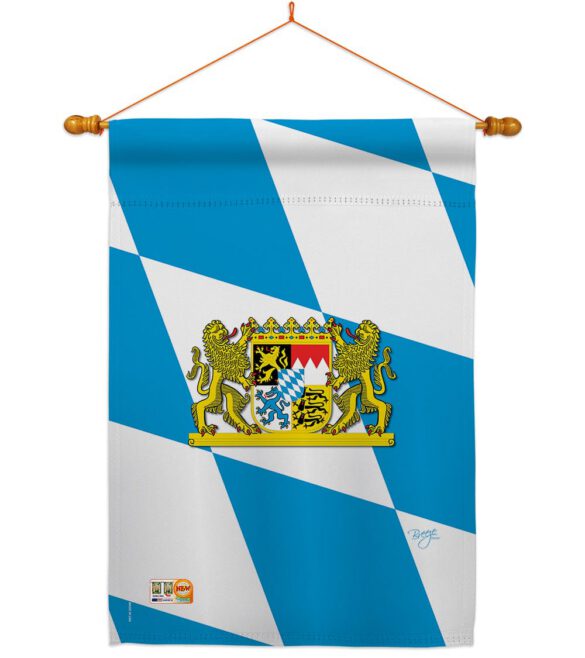 Bavaria - Nationality Flags of the World Vertical Impressions Decorative Flags HG108202 Made In USA - Image 15