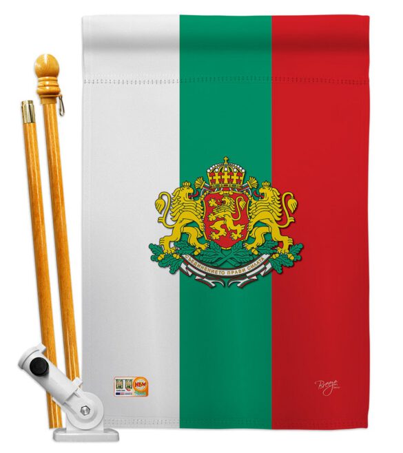 Bulgaria - Nationality Flags of the World Vertical Impressions Decorative Flags HG108204 Made In USA - Image 5