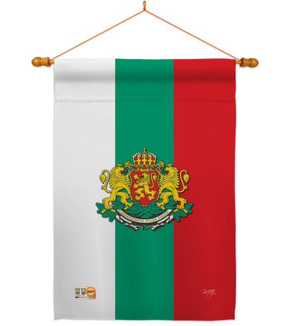 Bulgaria - Nationality Flags of the World Vertical Impressions Decorative Flags HG108204 Made In USA - Image 14
