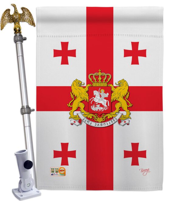 Georgia Republic - Nationality Flags of the World Vertical Impressions Decorative Flags HG108212 Made In USA - Image 13
