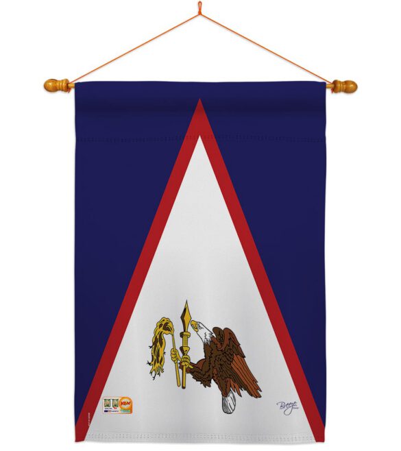 American Samoa - Nationality Flags of the World Vertical Impressions Decorative Flags HG108360 Made In USA - Image 15