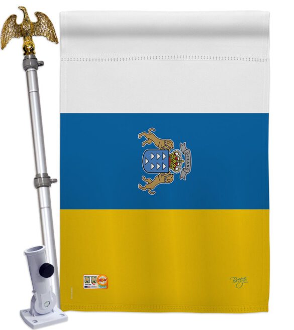 Canary Islands - Nationality Flags of the World Vertical Impressions Decorative Flags HG108375 Made In USA - Image 13