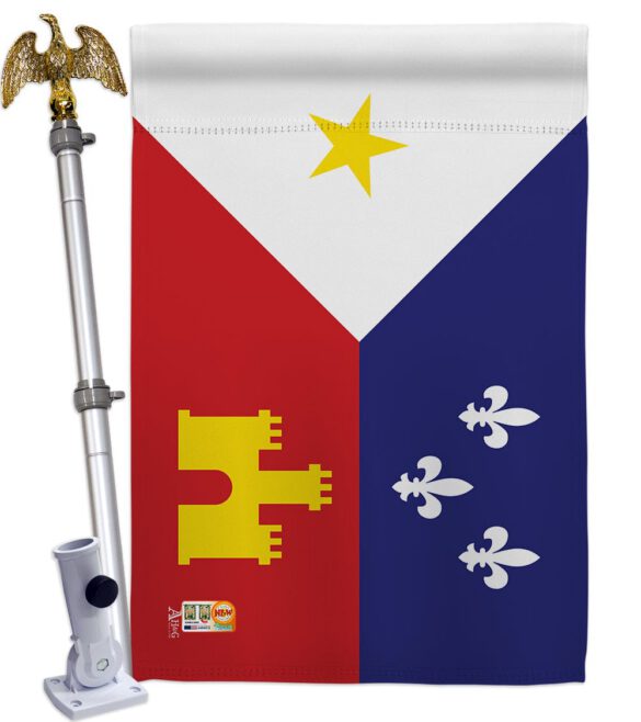 Acadiana - Nationality Flags of the World Vertical Impressions Decorative Flags HG140004 Made In USA - Image 14
