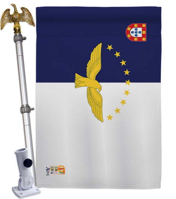 Azores - Nationality Flags of the World Vertical Impressions Decorative Flags HG140019 Made In USA - Image 14
