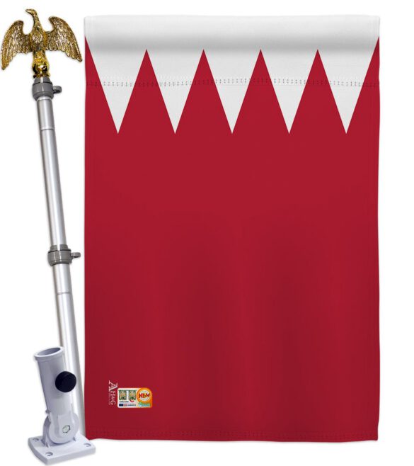 Bahrain - Nationality Flags of the World Vertical Impressions Decorative Flags HG140021 Made In USA - Image 14