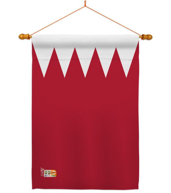 Bahrain - Nationality Flags of the World Vertical Impressions Decorative Flags HG140021 Made In USA - Image 15