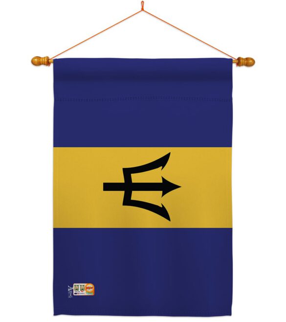 Barbados - Nationality Flags of the World Vertical Impressions Decorative Flags HG140023 Made In USA - Image 15