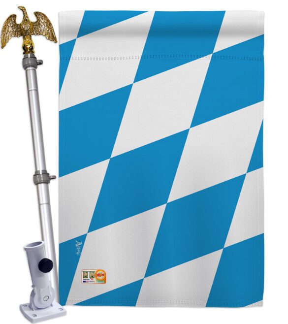 Bavaria - Nationality Flags of the World Vertical Impressions Decorative Flags HG140025 Made In USA - Image 14