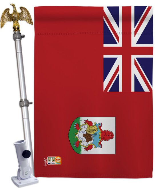 Bermuda - Nationality Flags of the World Vertical Impressions Decorative Flags HG140030 Made In USA - Image 13