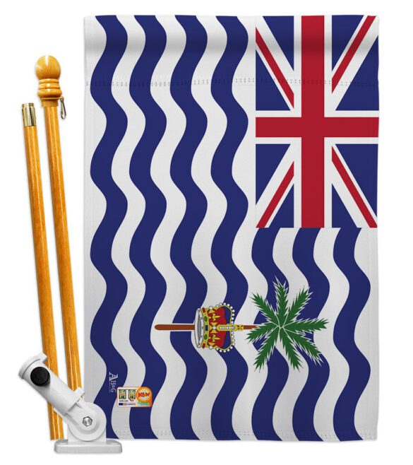 British Indian Ocean Territory - Nationality Flags of the World Vertical Impressions Decorative Flags HG140038 Made In USA - Image 5