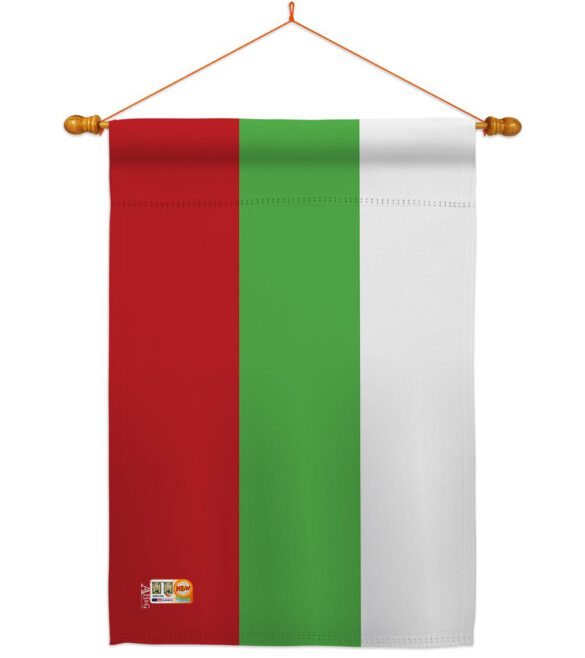 Bulgaria - Nationality Flags of the World Vertical Impressions Decorative Flags HG140040 Made In USA - Image 14