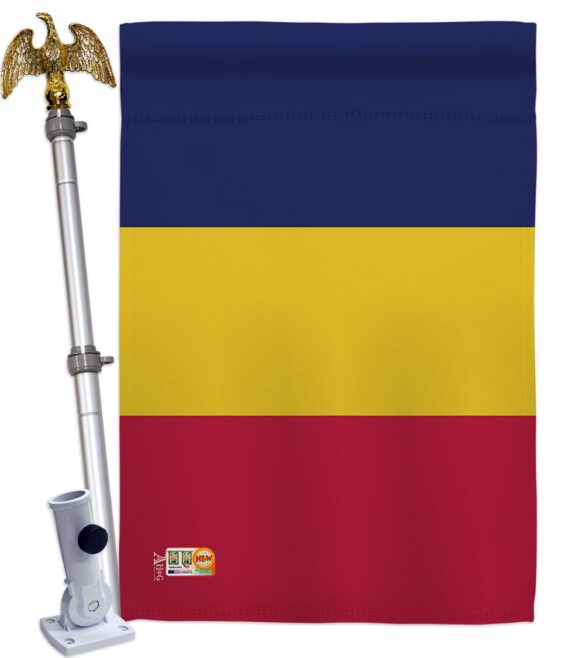 Chad - Nationality Flags of the World Vertical Impressions Decorative Flags HG140050 Made In USA - Image 13