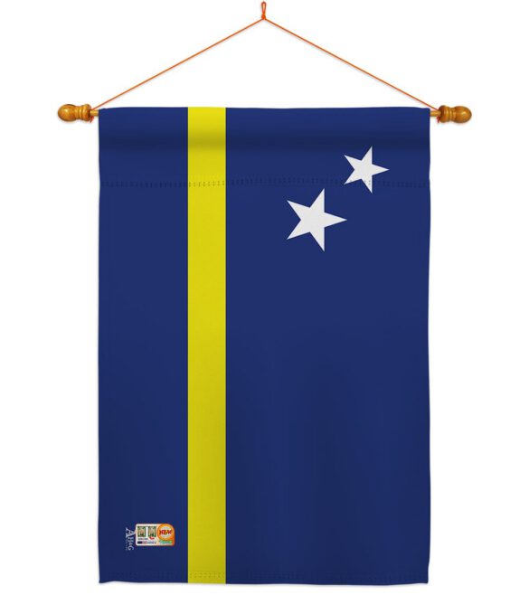 Curacao - Nationality Flags of the World Vertical Impressions Decorative Flags HG140063 Made In USA - Image 14