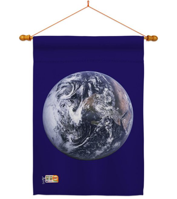 Earth - Nationality Flags of the World Vertical Impressions Decorative Flags HG140071 Made In USA - Image 14