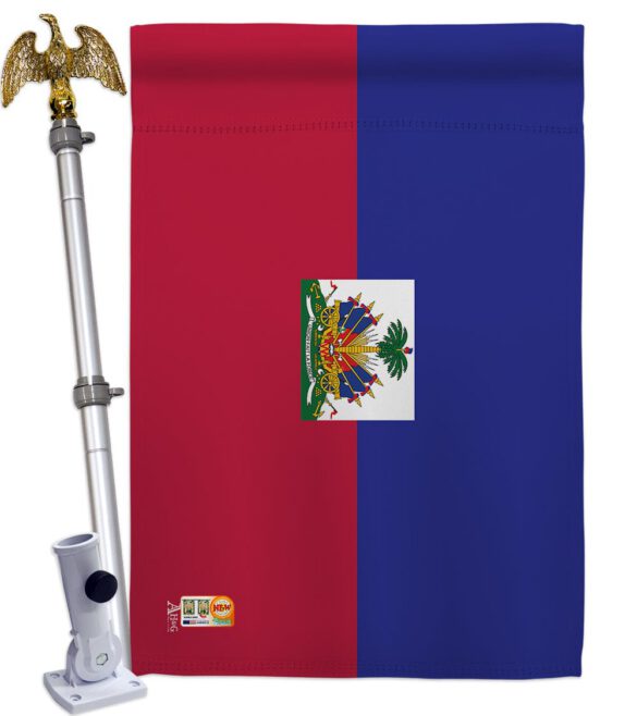 Haiti - Nationality Flags of the World Vertical Impressions Decorative Flags HG140103 Made In USA - Image 10