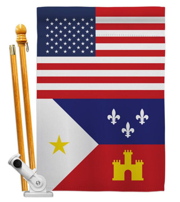 Acadiana US - Nationality Flags of the World Vertical Impressions Decorative Flags HG140273 Made In USA - Image 6