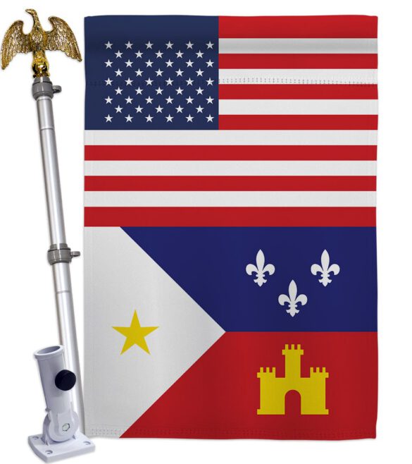 Acadiana US - Nationality Flags of the World Vertical Impressions Decorative Flags HG140273 Made In USA - Image 10