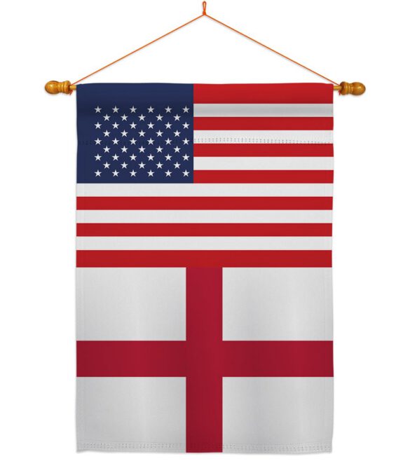 England US Friendship - Nationality Flags of the World Vertical Impressions Decorative Flags HG140368 Made In USA - Image 10