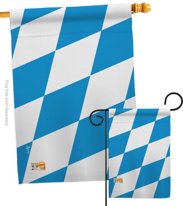 Bavaria - Nationality Flags of the World Vertical Impressions Decorative Flags HG140025 Made In USA - Image 4