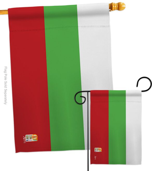 Bulgaria - Nationality Flags of the World Vertical Impressions Decorative Flags HG140040 Made In USA - Image 3