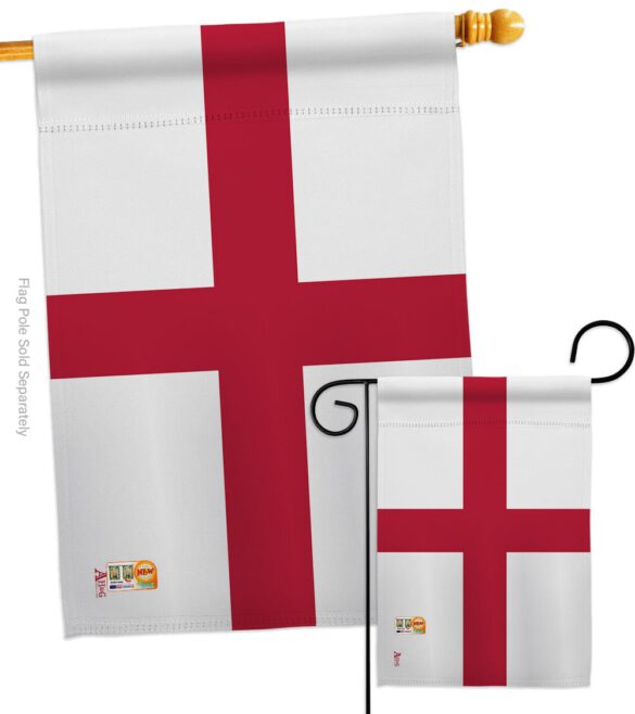 England - Nationality Flags of the World Vertical Impressions Decorative Flags HG140076 Made In USA - Image 3