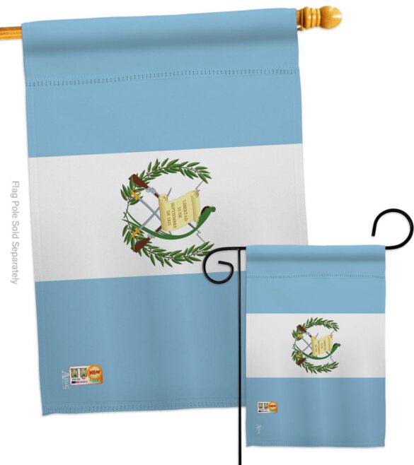 Guatemala - Nationality Flags of the World Vertical Impressions Decorative Flags HG140098 Made In USA - Image 3