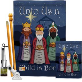 House Flag Nativity FK114129