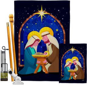 House Flag Nativity FK137358