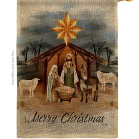 House Flag Nativity H114238 B