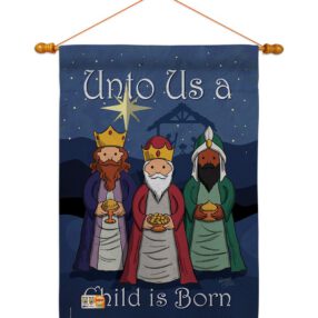House Flag Nativity HS114129 03