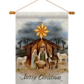 House Flag Nativity HS114238 03