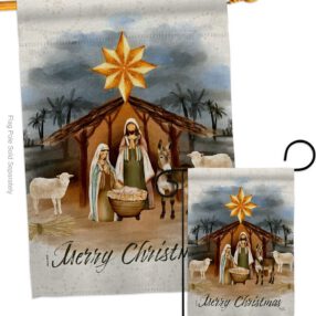 House Flag Nativity S114238