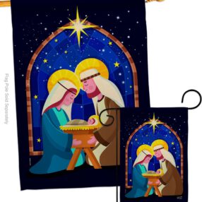 House Flag Nativity S137358
