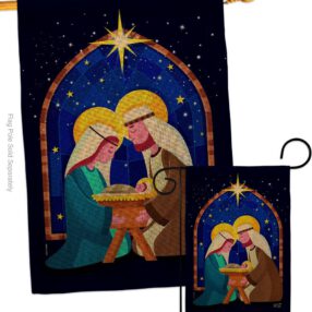House Flag Nativity S137358 B