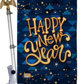 House Flag New Year HS137102 02