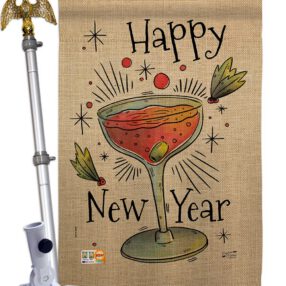 House Flag New Year HS137120 02