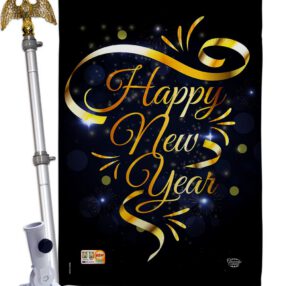 House Flag New Year HS192047 02