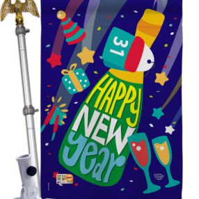 House Flag New Year HS192049 02