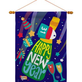 House Flag New Year HS192049 03