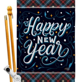 House Flag New Year HS192238