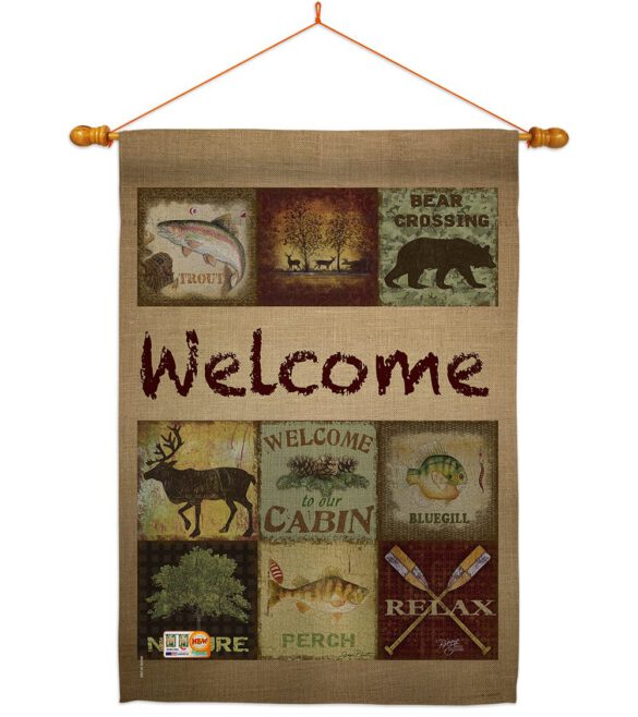 Call Of The Wilderness - Outdoor Nature Vertical Impressions Decorative Flags HG109048 Made In USA - Image 14
